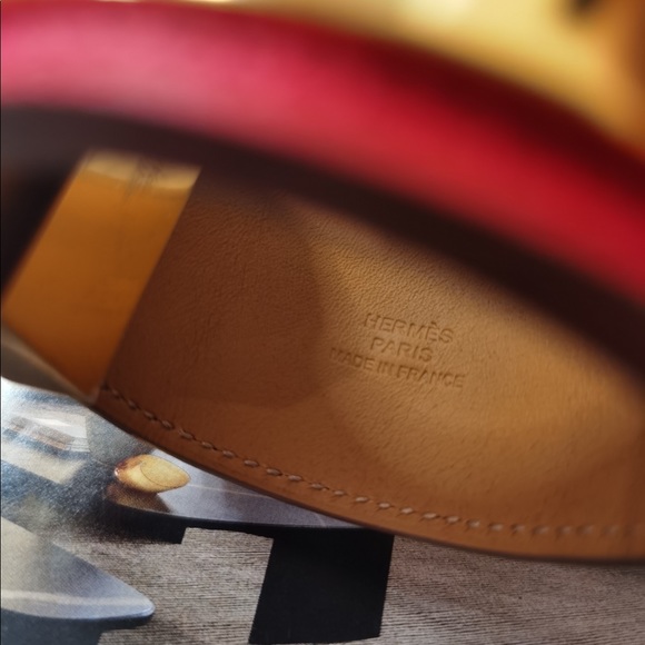 New Hermes CDC Bracelet Orange - Picture 2 of 3